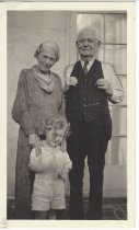 Albert and Minnie Cronenwett and Ellen Lou